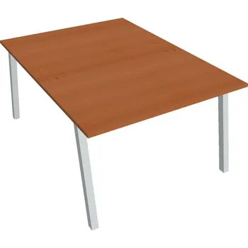 Kancelářský vozík HOBIS kancelářský stůl zdvojený - USD A 1200, třešeň + doprava zdarma