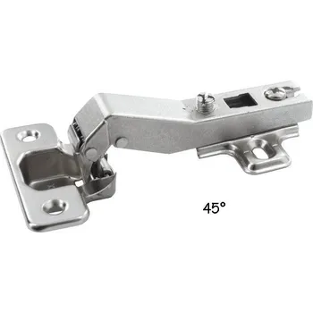 Nábytkové kování Interex Záves 45° SLIDE-ON s podložkou Na samořezné šrouby