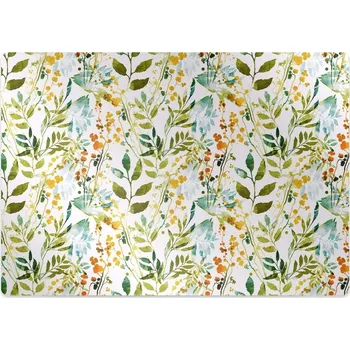 Podložka pod nábytek Podložka pod kancelářskou židli květiny Boho