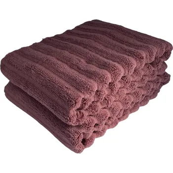 Ručník Caretrade Ručník Luxury mikrobavlna, 50 x 90 cm, 500g/m2, tmavší starorůžová