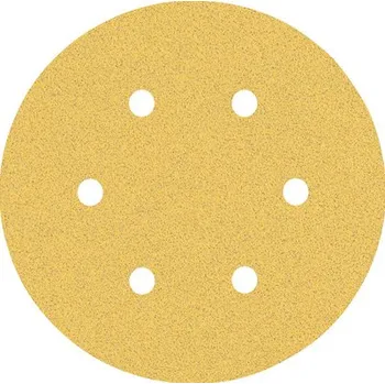 Brusný papír Brusný papír pro excentrické brusky Bosch Ø 150 mm, zrnitost 80, děrovaný, 50 ks