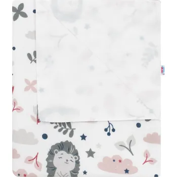 Přebalovací podložka Nepromokavá flanelová podložka New Baby zvířátka