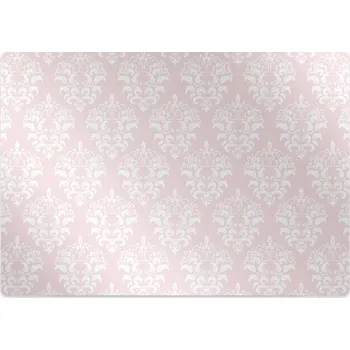 Podložka pod nábytek Podložka pod kancelářskou židli růžová damašek