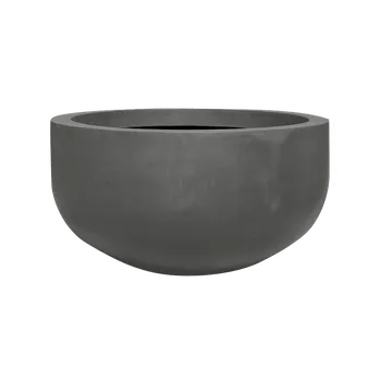 Květináč Moderní květináč Fiberstone City Bowl S Grey 92x50cm