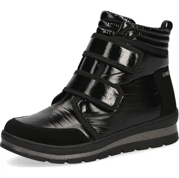 Dámská zimní obuv Sněhule s texovou membránou 9-9-26424-29-019 Caprice černé Barva: black comb, Velikost: 39