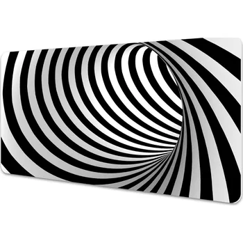 Stolní podložka Ochranná podložka na stůl Černá a bílá vír