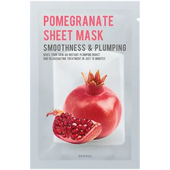Pleťová maska Eunyul POMEGRANATE korejská pleťová maska s granátovým jablkem, 22 ml