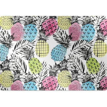 Podložka pod nábytek Ochranná podložka pod židli barevné ananasy