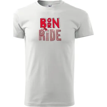 Pánské tričko MSP Pánské triko s moto motivem 132 Born to ride