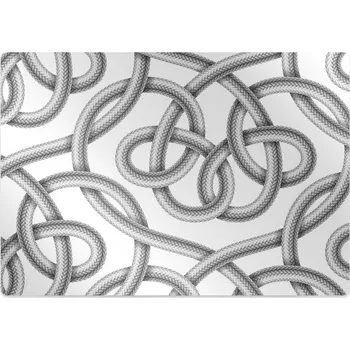 Podložka pod nábytek Podložka pod kolečkovou židli zamotaný kabel