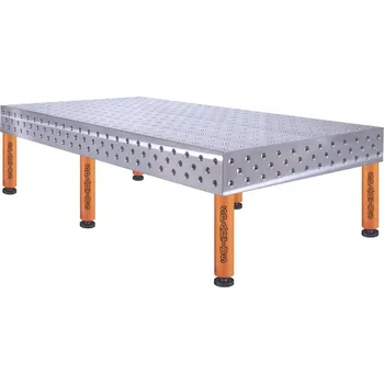 Příslušenství ke svářečce SPARTUS SP28C-24-12-450 Svařovací stůl FERROS 3D, 2400 x 1200 x 200, 6 noh L=450mm