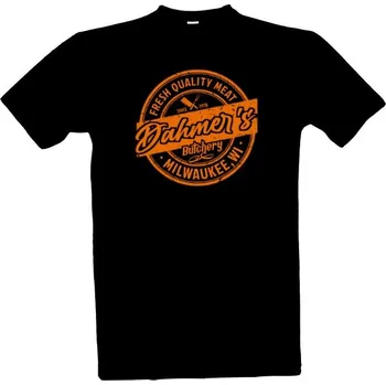 Pánské tričko Tričko s potiskem Dahmer's Butchery-orange pánské
