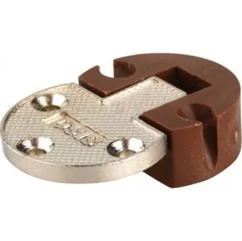 Nábytkové kování Siso Závěs pro skládací dveře / hnědý