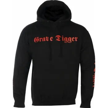 Pánská mikina mikina s kapucí pánské Grave Digger - HEAVY METAL BREAKDOWN - PLASTIC HEAD - PH12013HSW - XXL