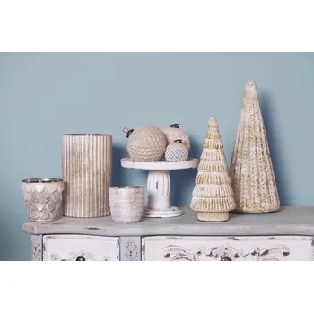 Svícen Skleněný svícen na čajovou svíčku Ondine - Ø 11*11 cm