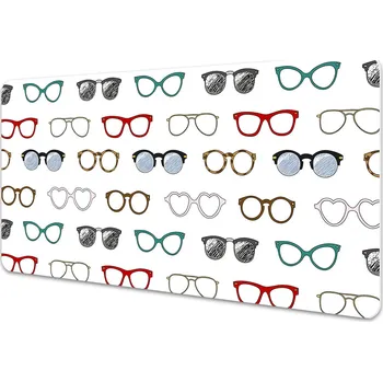 Stolní podložka Velká ochranná podložka na stůl Retro brýle