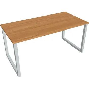 Kancelářský vozík HOBIS jednací stůl rovný - UJ O 1600, olše + doprava zdarma