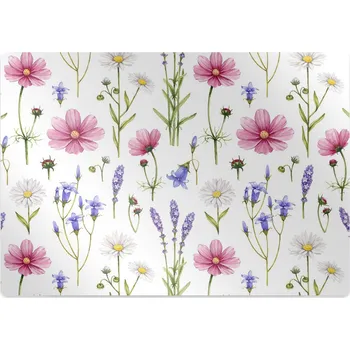 Podložka pod nábytek Podložka pod kolečkovou židli květy sedmikrásky