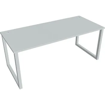 Kancelářský vozík HOBIS kancelářský stůl rovný - US O 1800, šedá + doprava zdarma