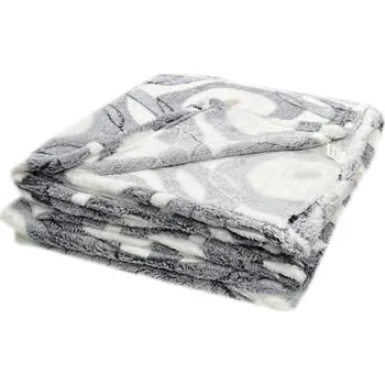 deka Numberoplus Mikroplyšová deka 150×200 cm – Šedá