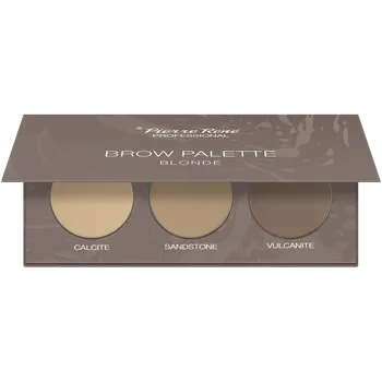 Oční stíny Pierre René Professional paletka očních stínů na modelaci obočí blondee, 4,5g