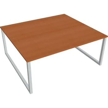 Kancelářský vozík HOBIS kancelářský stůl zdvojený - USD O 1800, třešeň + doprava zdarma