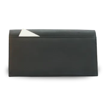 Peněženka Arwel Kožená číšnická peněženka s přehlednou kapsou na mince - česká výroba; černá