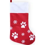 Rappa Vánoční punčocha tlapky/vločky