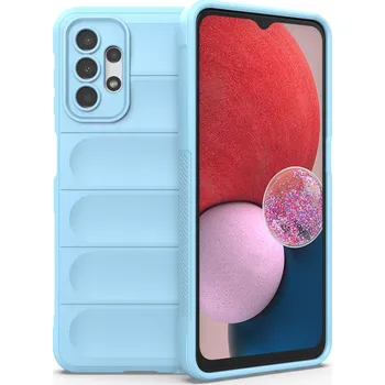 Pouzdro na mobilní telefon Beweare Magic Shield flexibilní Armor kryt na Samsung Galaxy A13 5G / A04s - světle modrý