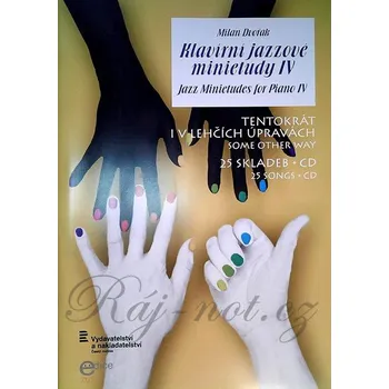 Klavrn jazzov minietudy IV + CD 1482740