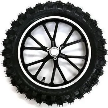 Alu kolo Kolo kompletní minicross rozměr 10' Černá Přední