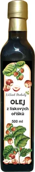 Rostlinný olej Link Natural Products Olej z lískových ořechů 500 ml