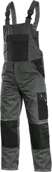 montérky CXS Phoenix Cronos kalhoty s laclem šedé/černé