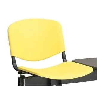 Lavice plastová - žlutá 4M se stolkem LC/9731/KP