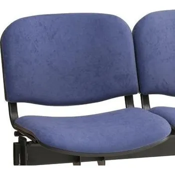 Lavice čalouněná - modrá 2M se stolkem LC/9375/KP