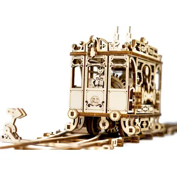 3D puzzle WOODEN CITY 3D puzzle Tramvaj s kolejemi 273 dílků