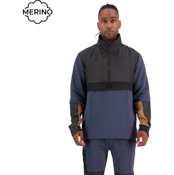 Pánská mikina Technická mikina Mons Royale Decade Mid Pullover midnight/black M 2023 - Odesíláme do 24 hodin