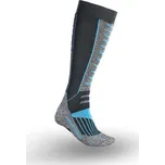 e.s. Víceúčelové ponožky x-warm/x-high velikost 45-47 černá/hliník/modrá chrpa Strauss