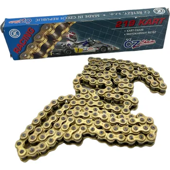 Hračka Řetěz ČZ 219 KART (130čl) zlatý Edirt