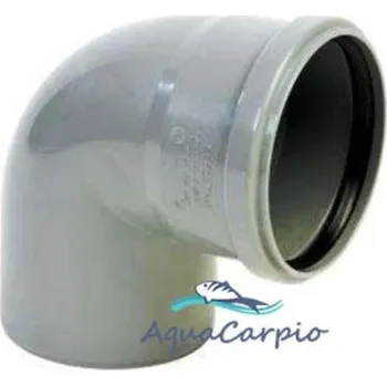 Kanalizační potrubí HT 75 mm koleno 87°