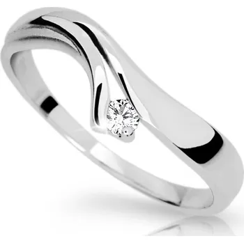 Prsten ŠPERKY-NM, Zlatý prsten se zirkonem 1482 Barva zlata: růžová, Velikost prstenu: 60