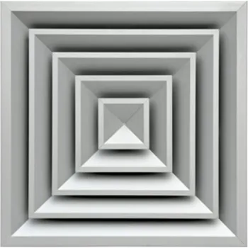 Vzduchotechnika Ventishop VA D 370 čtvercový anemostat