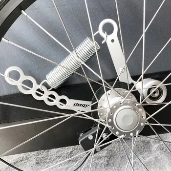 DOGY components Odpružení DOGY DOG Light pro psí vozíky Croozer přírodní elox LIGHT 0-15kg PEPPA