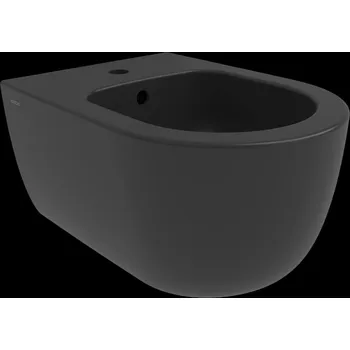 Bidet Bocchi V-Tondo Závěsný bidet 49x36cm, černá matná, 1487-004-0120