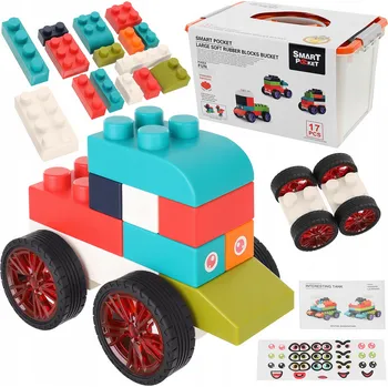 ostatní stavebnice Kamari Sada měkkých bloků 17ks