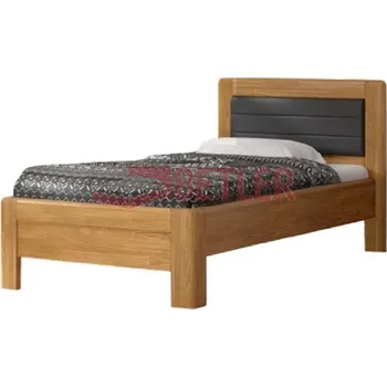 Postel BMB LUXUSNÍ DUBOVÉ JEDNOLŮŽKO BMB ADRIANA STAR 90x200cm