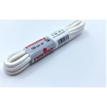 Tkaničky do bot Bílé tkaničky do bot Pedag kulaté Délka: 100 cm