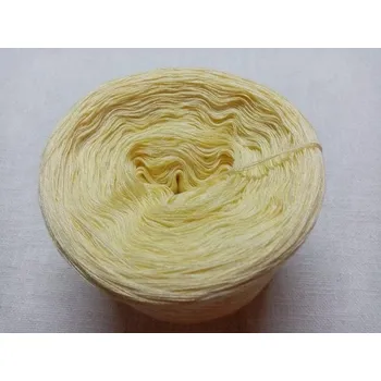 Příze Lemon 3-nitka 1000m Bavlna/Akryl (Jednobarevné klubko 3n Lemon)