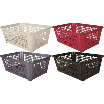 Úložný box KOZÁČEK Košík PH 36x26x14cm DOMINO 4, mix barev