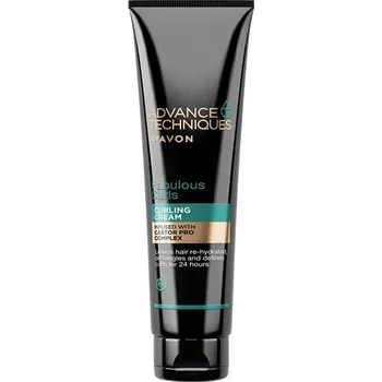 Avon Advance Techniques Fabulous Curls Vyživující balzám na kudrnaté vlasy 150 ml